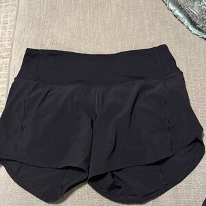 lululemon athletica Women's Black Athletic Shorts